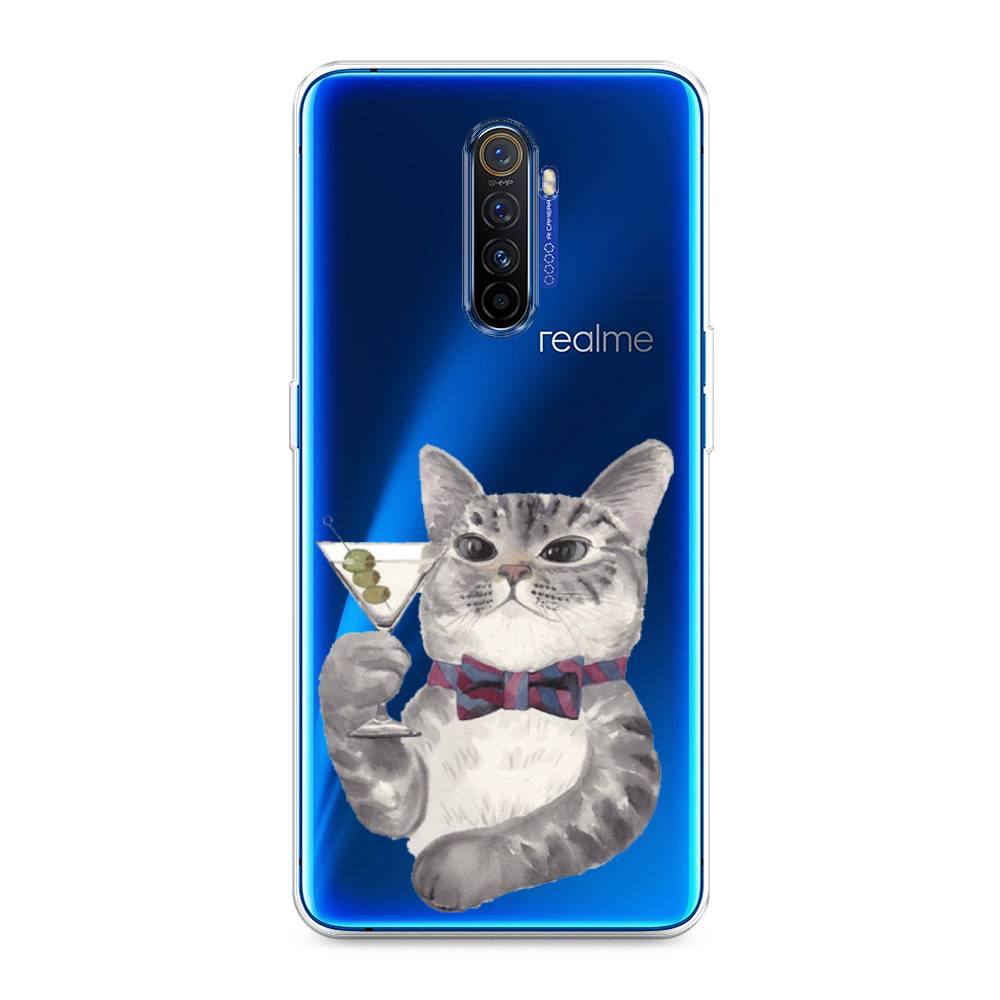 

Силиконовый чехол "Кот джентльмен" на Realme X2 Pro, Кот джентльмен