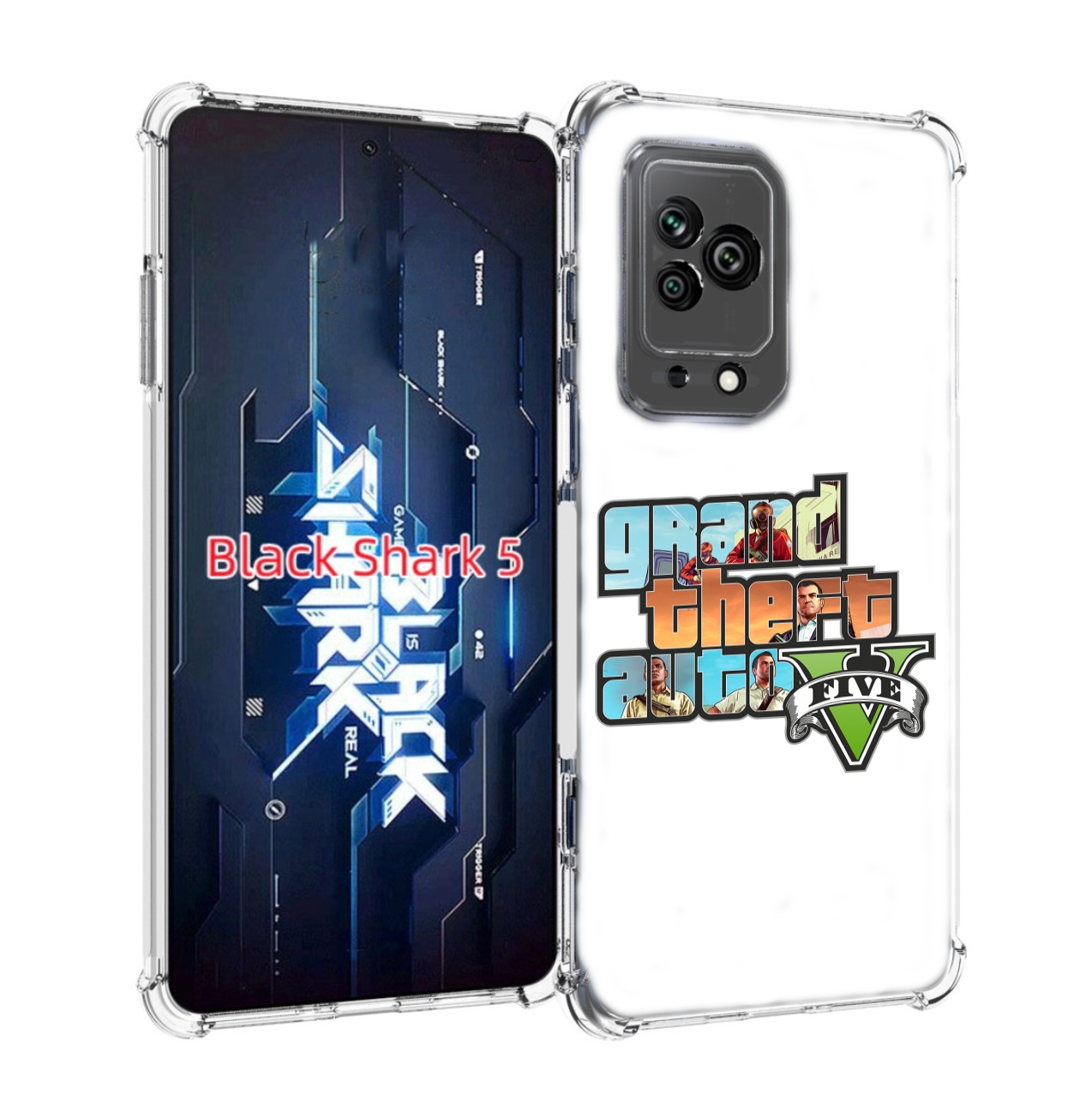 

Чехол MyPads ГТА для Xiaomi Black Shark 5, Прозрачный, Tocco