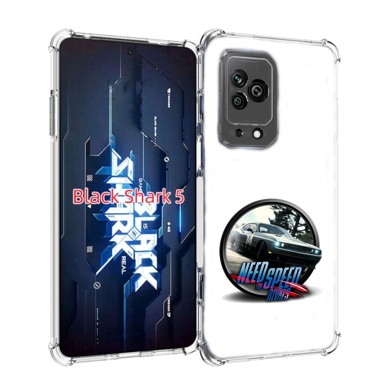 

Чехол MyPads Гонки для Xiaomi Black Shark 5, Прозрачный, Tocco