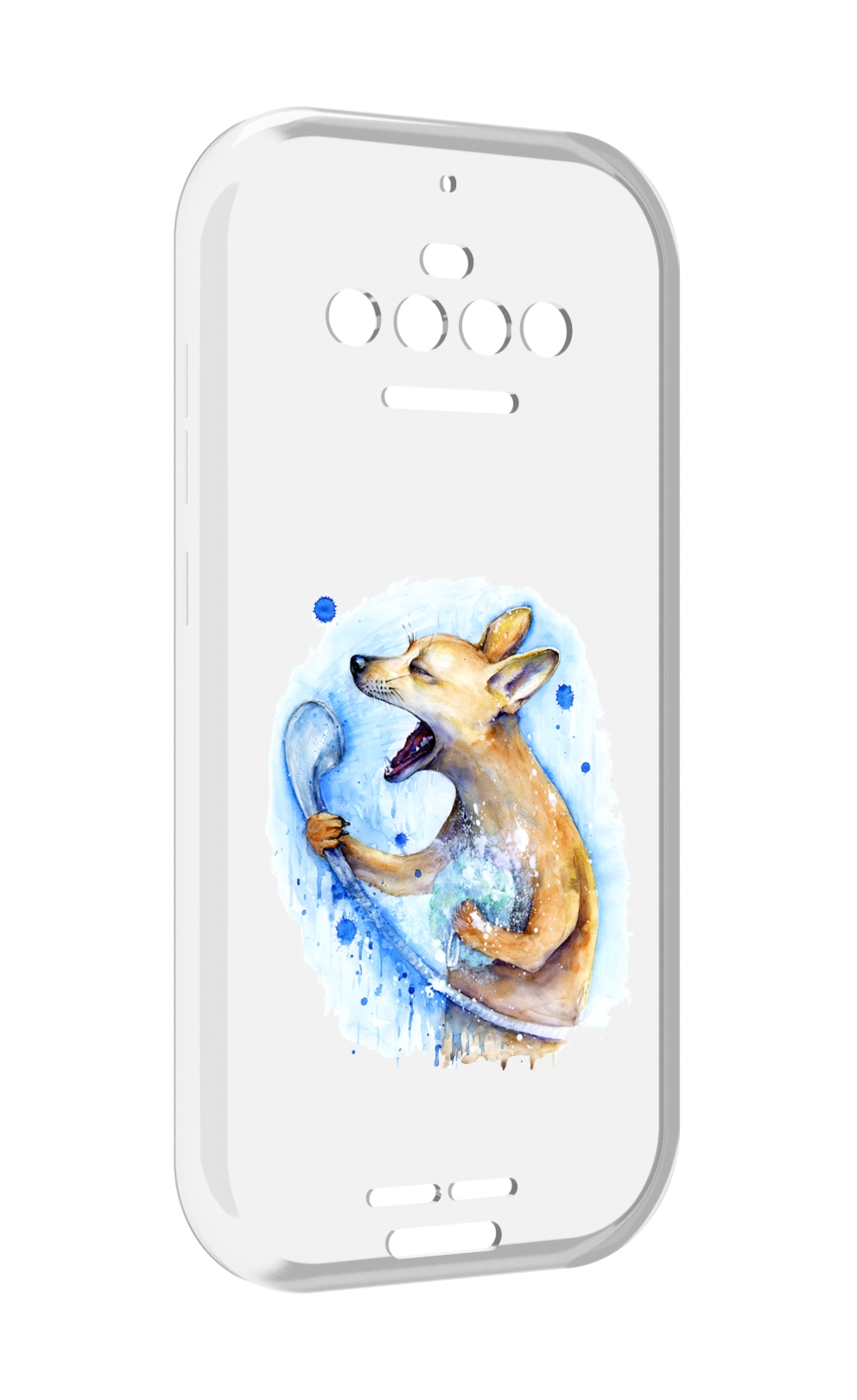 

Чехол MyPads пение в душе для Oukitel F150 R2022, Прозрачный, Tocco