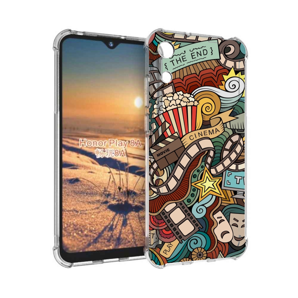 

Чехол бампер MyPads любимое кино для Honor 8A, Прозрачный, Tocco