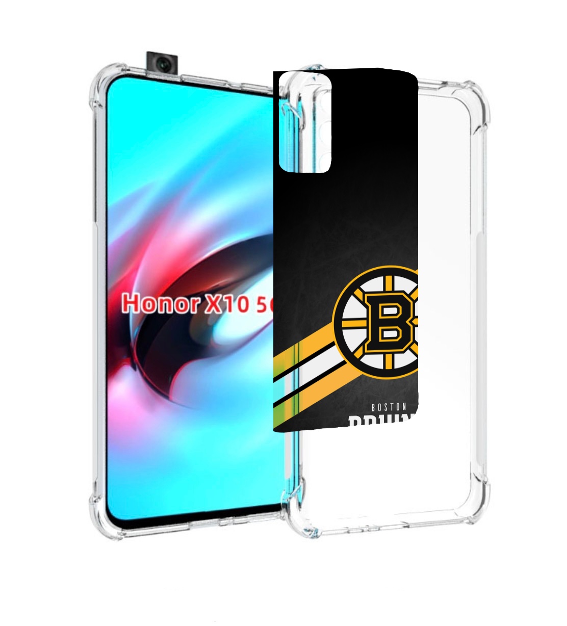 

Чехол MyPads бостон-брюингс мужской для Honor X10, Прозрачный, Tocco