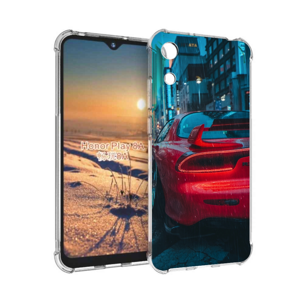

Чехол бампер MyPads мазда-рх7 для Honor 8A, Прозрачный, Tocco