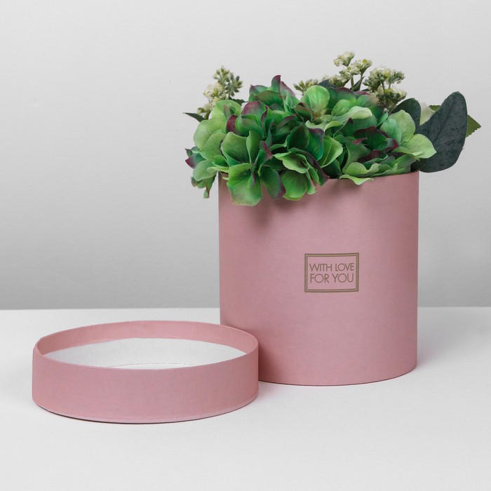 

Подарочная коробка круглая «Пантон 06», 15 х 15 см, Розовый