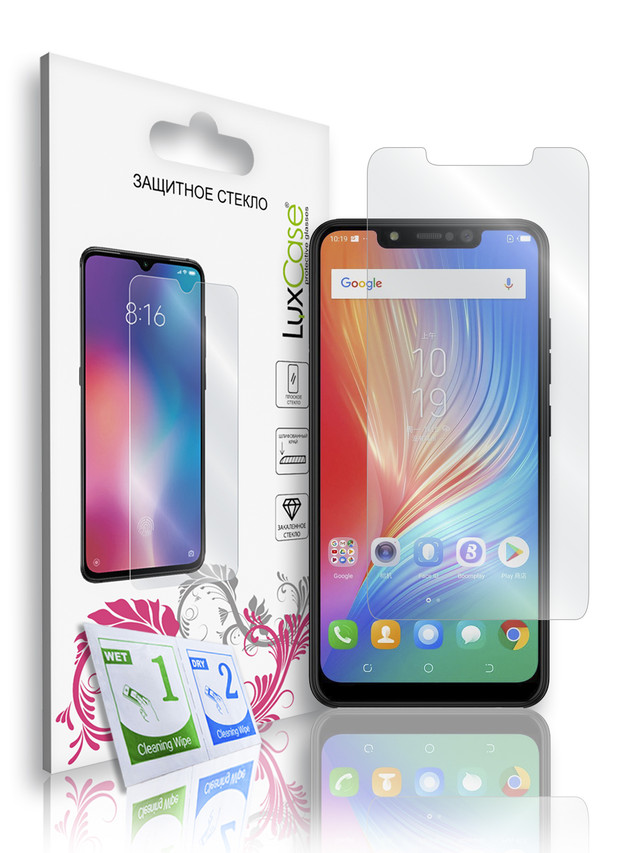 

Защитное стекло плоское LuxCase для Tecno Spark 3 Pro/82740