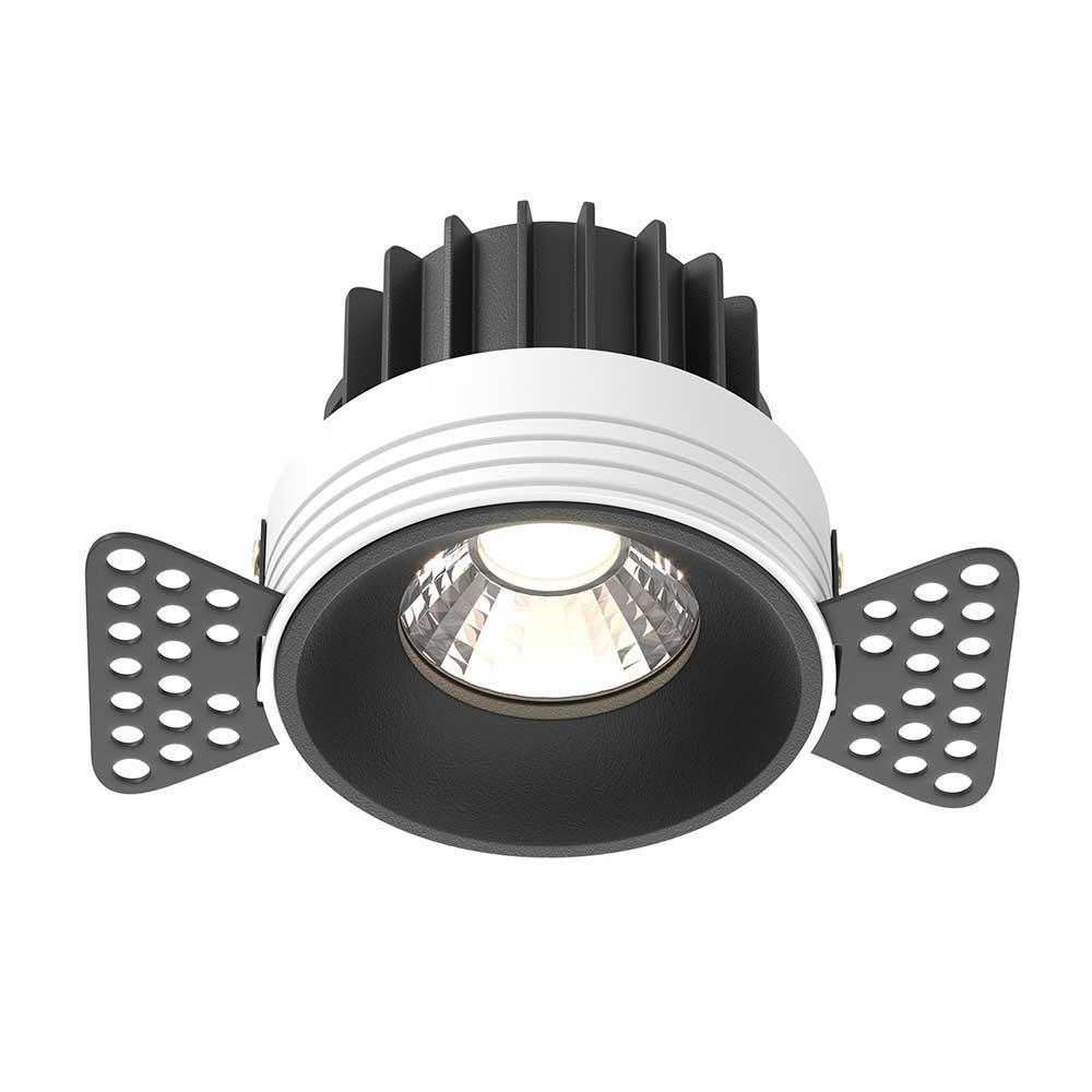 

Встраиваемый светильник Maytoni Round DL058-12W4K-TRS-B, LED, 12W
