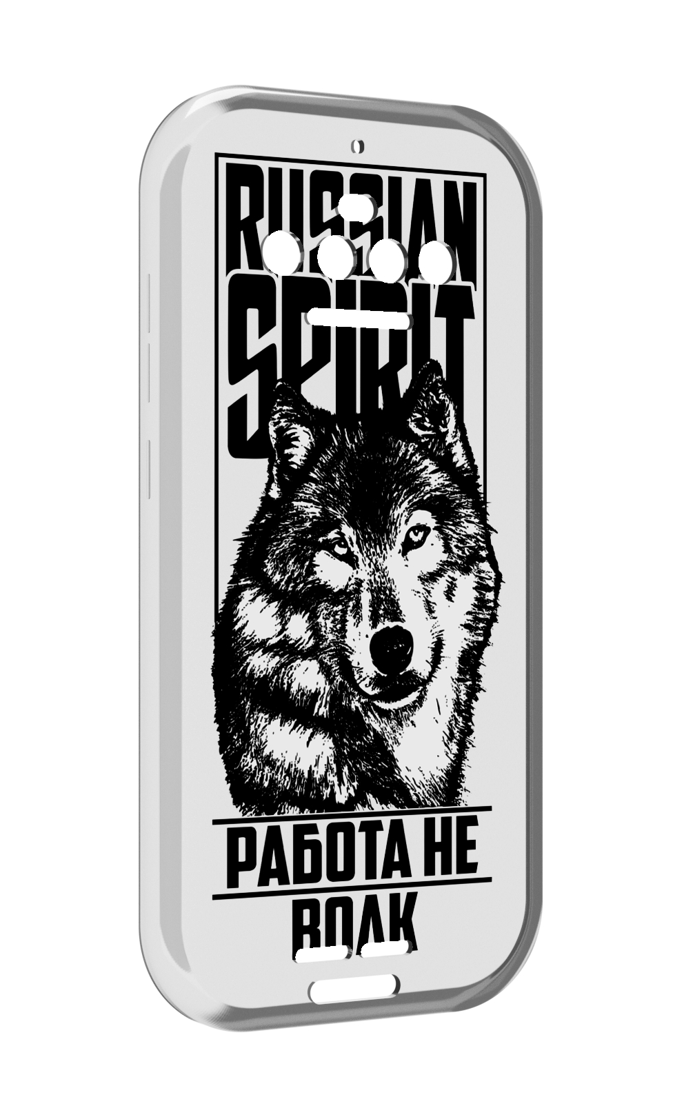 

Чехол MyPads работа не волк для Oukitel F150 R2022, Прозрачный, Tocco