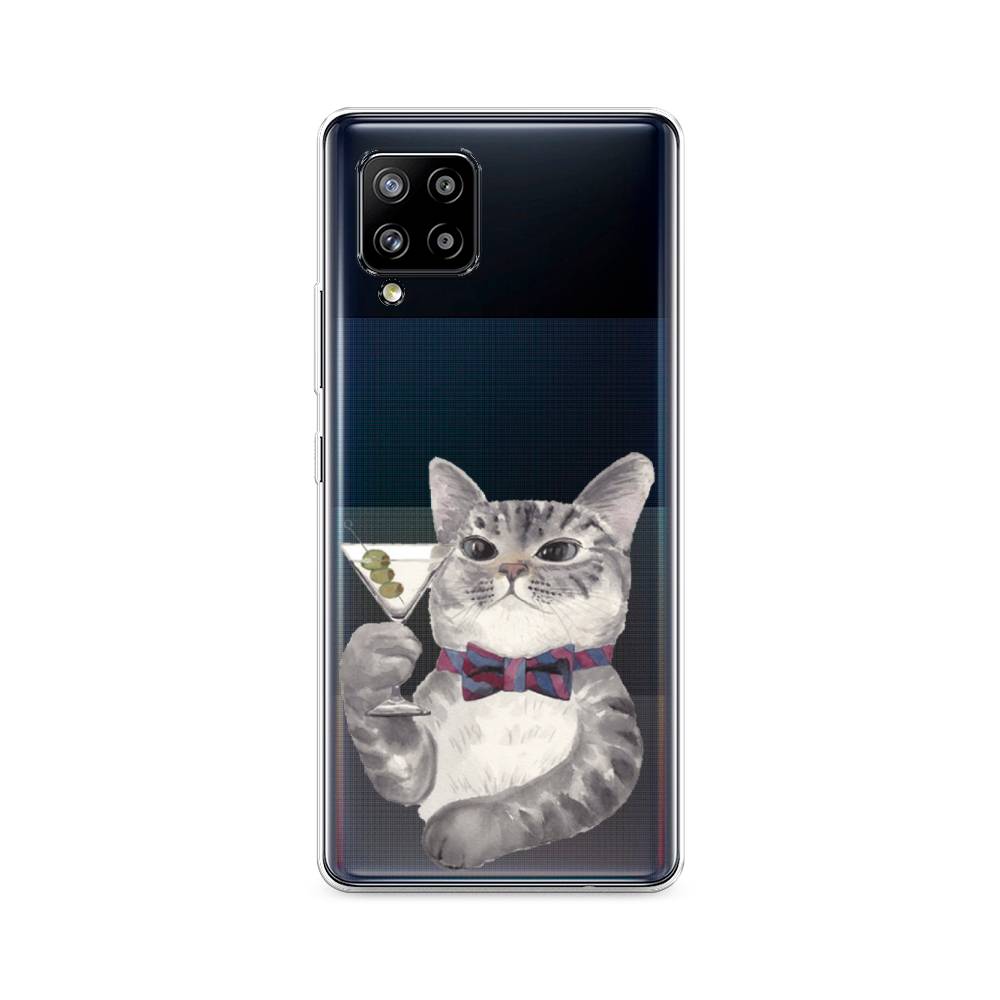 

Силиконовый чехол "Кот джентльмен" на Samsung Galaxy A42, Кот джентльмен