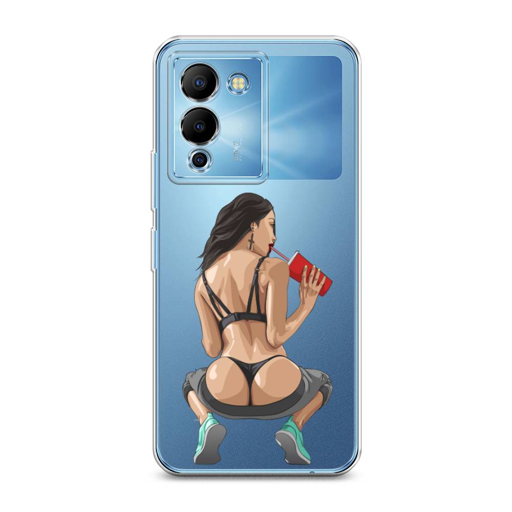 

Чехол на Infinix Note 12 G96 "Сочные булочки", Бежевый;красный;черный, 3101550-6
