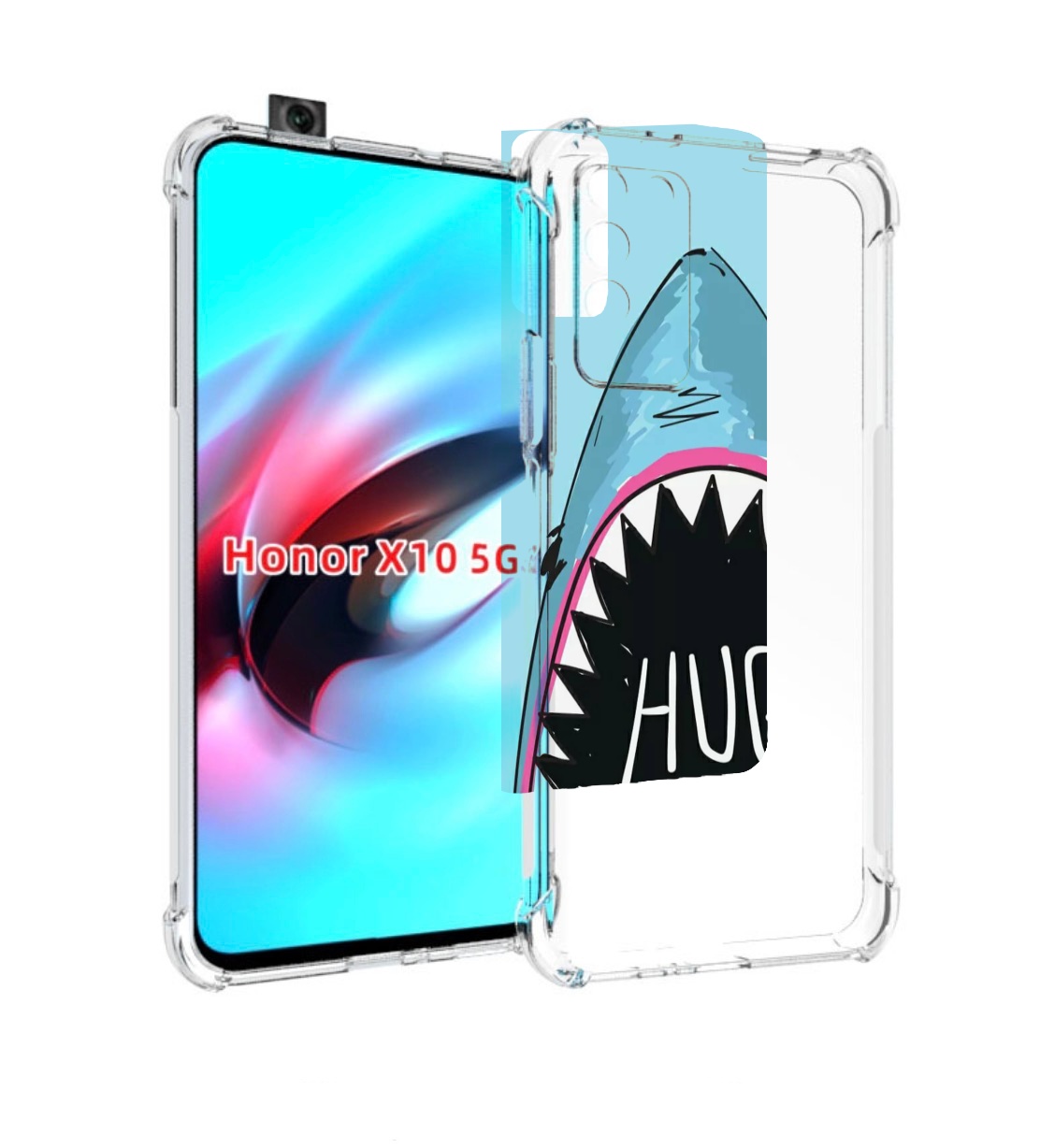 

Чехол MyPads внутри меня для Honor X10, Прозрачный, Tocco
