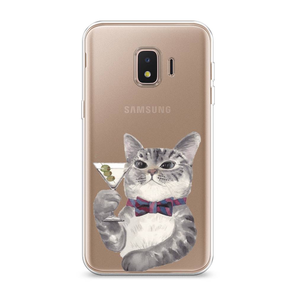 

Силиконовый чехол "Кот джентльмен" на Samsung Galaxy J2 Core (2018, Кот джентльмен