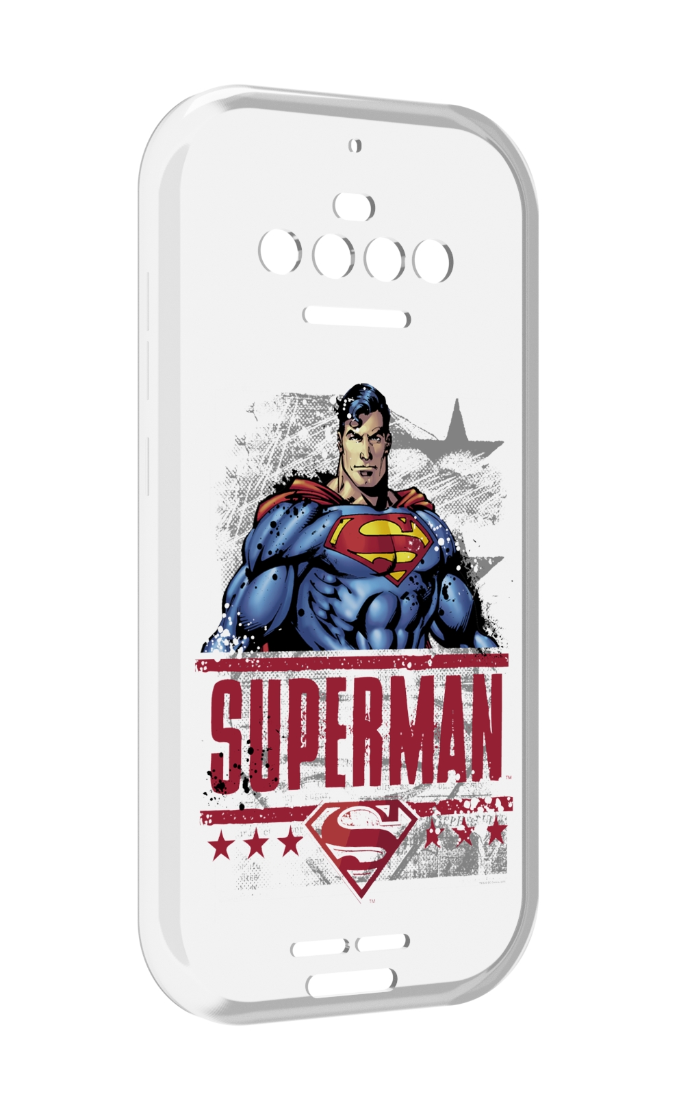 

Чехол MyPads рисунок супермен для Oukitel F150 R2022, Прозрачный, Tocco