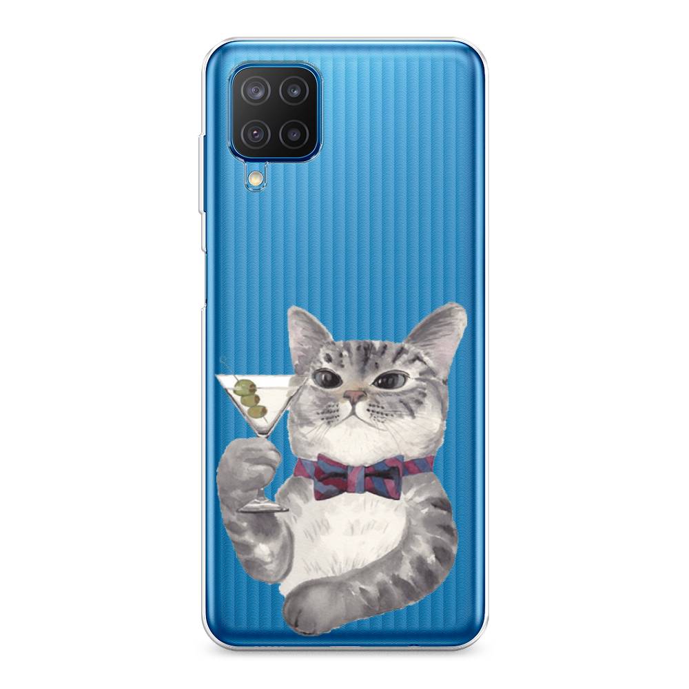 

Силиконовый чехол "Кот джентльмен" на Samsung Galaxy M12, Кот джентльмен