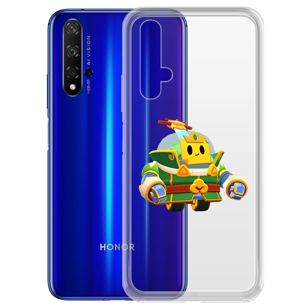

Чехол-накладка Brawl Stars-Изумрудный Принц Спраут для Honor 20