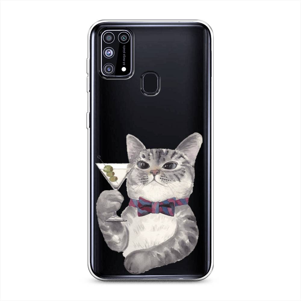 

Силиконовый чехол "Кот джентльмен" на Samsung Galaxy M31, Кот джентльмен