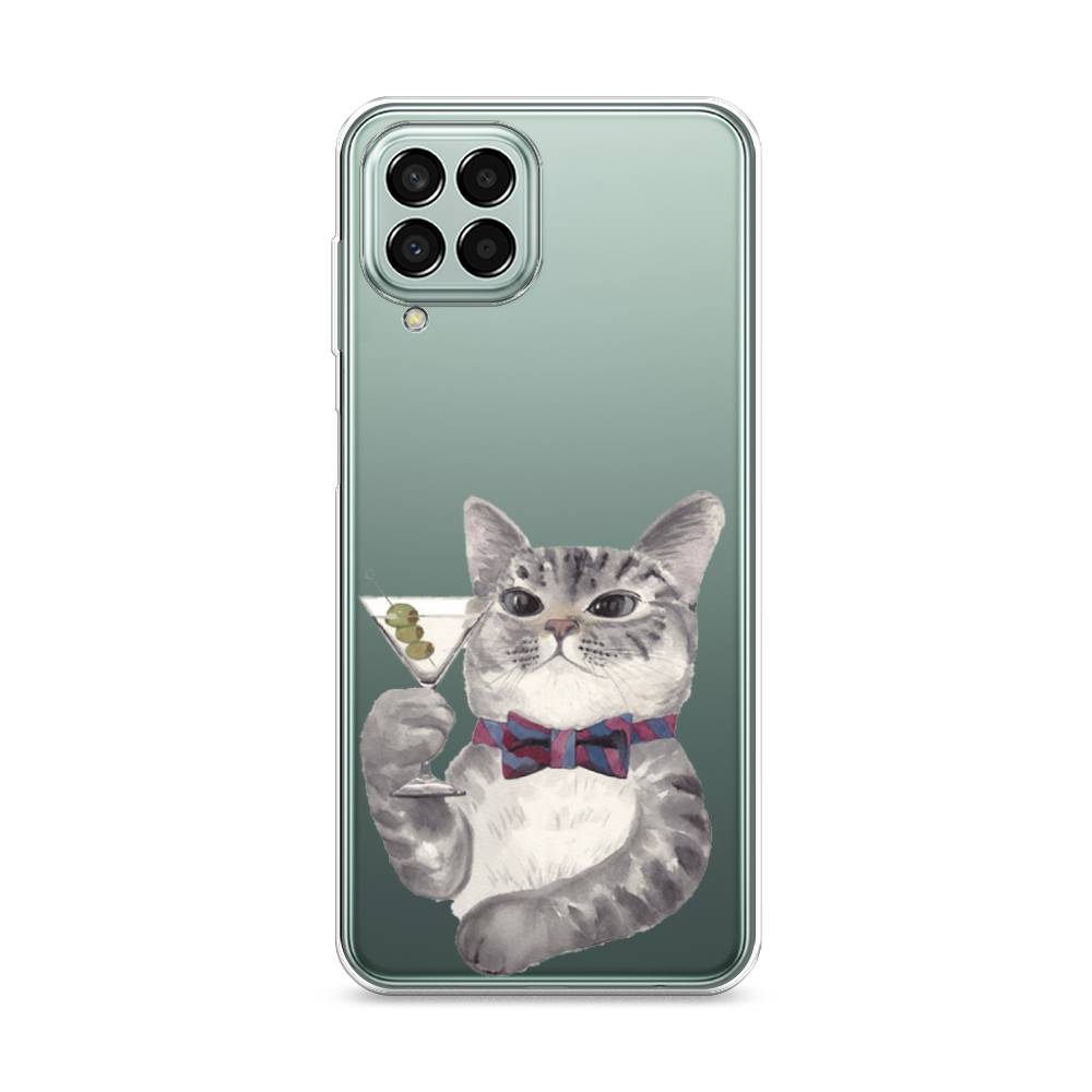 

Силиконовый чехол "Кот джентльмен" на Samsung Galaxy M33, Кот джентльмен