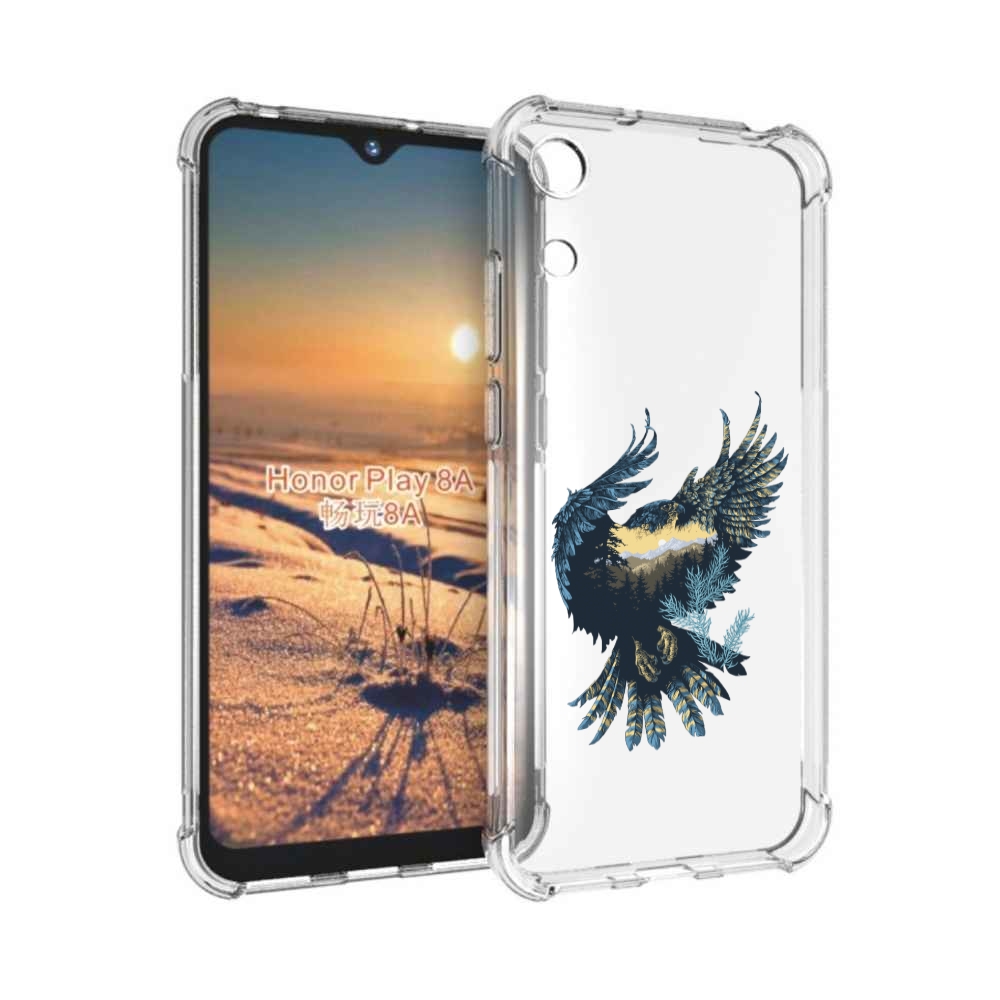 

Чехол бампер MyPads мирок в соколе для Honor 8A, Прозрачный, Tocco