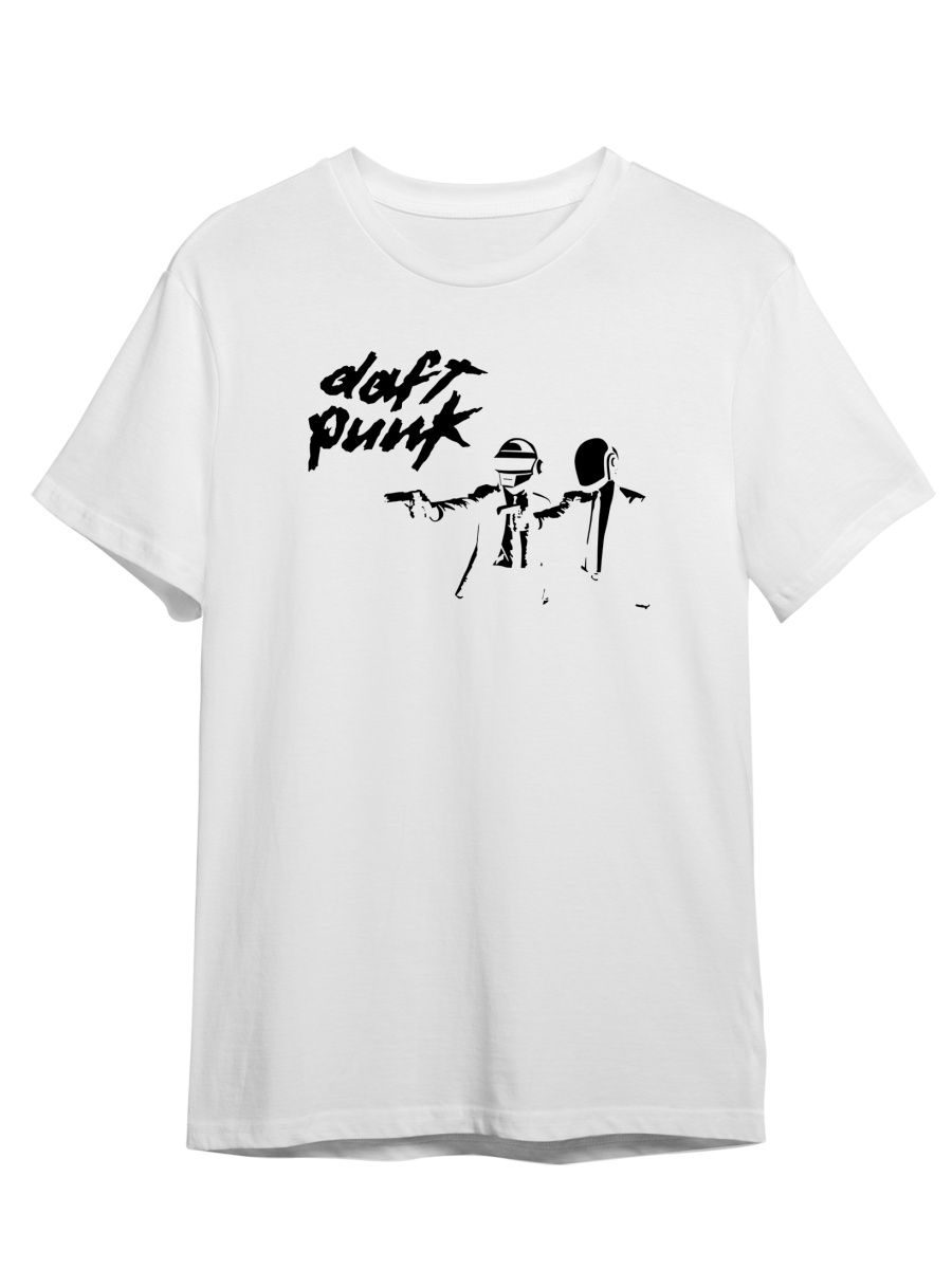 

Футболка унисекс Каждому Своё Daft Punk/Дафт Панк MGDP7 белая 3XL, "Daft Punk/Дафт Панк" MGDP7