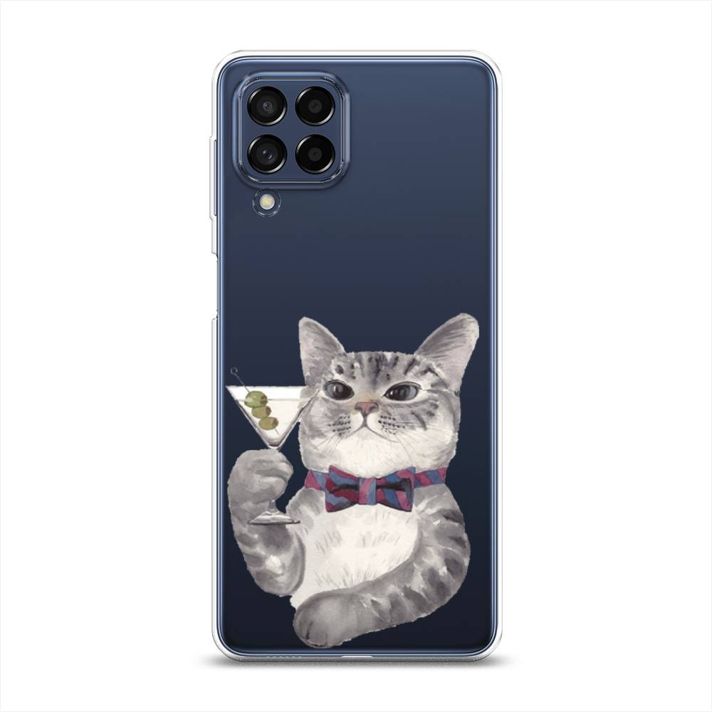 

Силиконовый чехол "Кот джентльмен" на Samsung Galaxy M53, Кот джентльмен