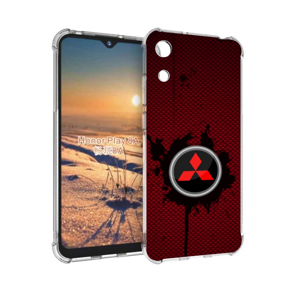

Чехол бампер MyPads мицубиси mitsubishi 2 для Honor 8A, Прозрачный, Tocco