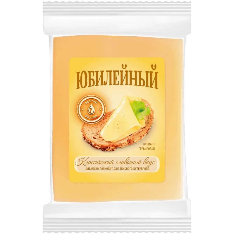 Сырный продукт плавленый Ровеньки Юбилейный 50%