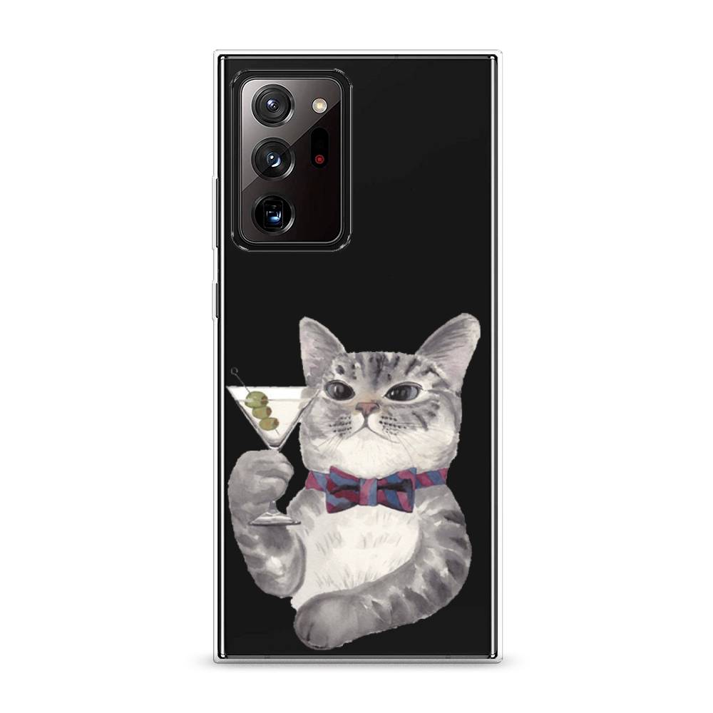

Силиконовый чехол "Кот джентльмен" на Samsung Galaxy Note 20 Ultra, Кот джентльмен