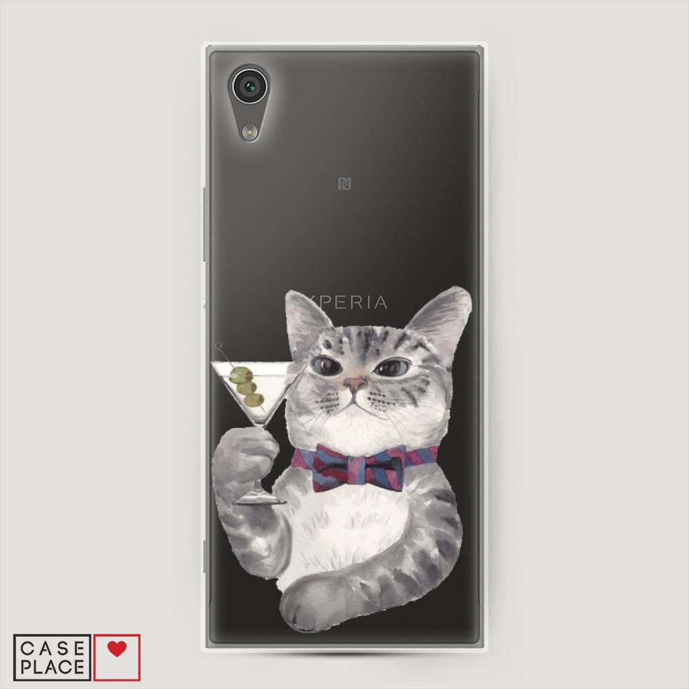 

Силиконовый чехол "Кот джентльмен" на Sony Xperia L1, Кот джентльмен