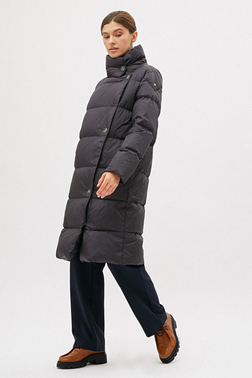 

Пуховик-пальто женский Consowear WDL 210502 серый 46 RU, WDL 210502