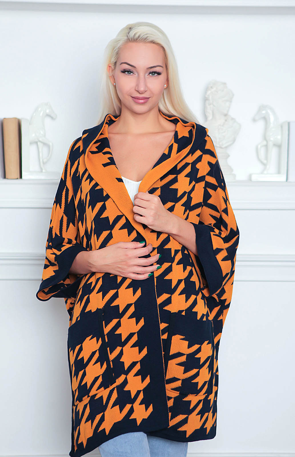 

Кардиган женский MILANIKA 2340 синий one size, 2340