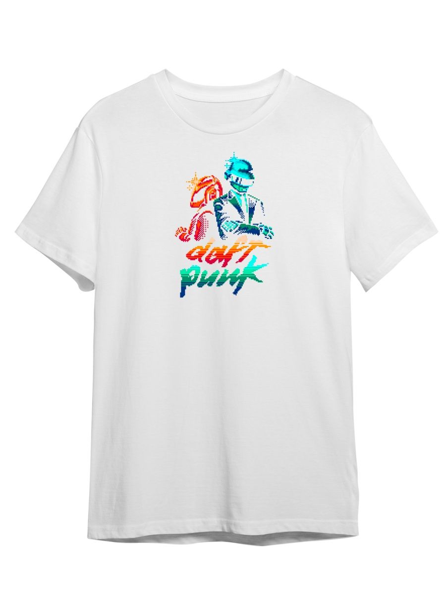 

Футболка унисекс Каждому Своё Daft Punk/Дафт Панк MGDP9 белая XS, Белый, "Daft Punk/Дафт Панк" MGDP9