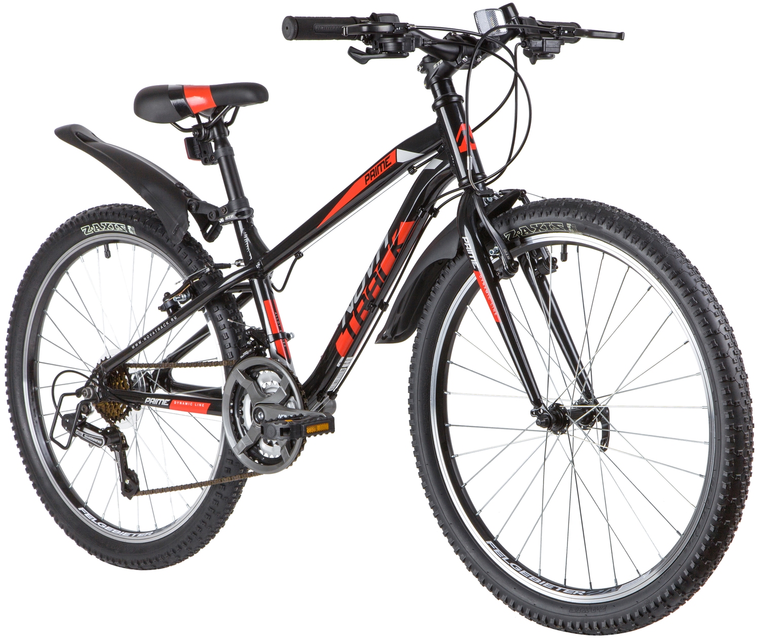 

Велосипед NOVATRACK Prime-24" -20г. (11" / черный (24AHV.PRIME.11BK20) )
