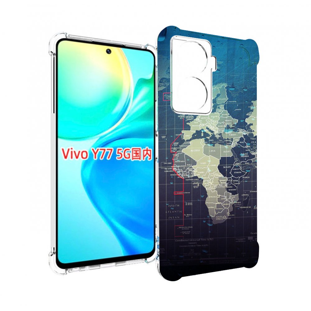 

Чехол MyPads бункер-анклава для Vivo Y77 5G, Прозрачный, Tocco
