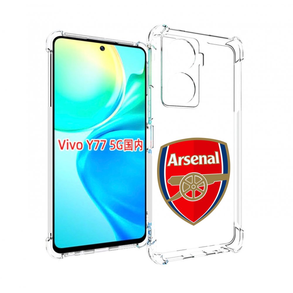 

Чехол MyPads ФК Арсенал логотип для Vivo Y77 5G, Прозрачный, Tocco