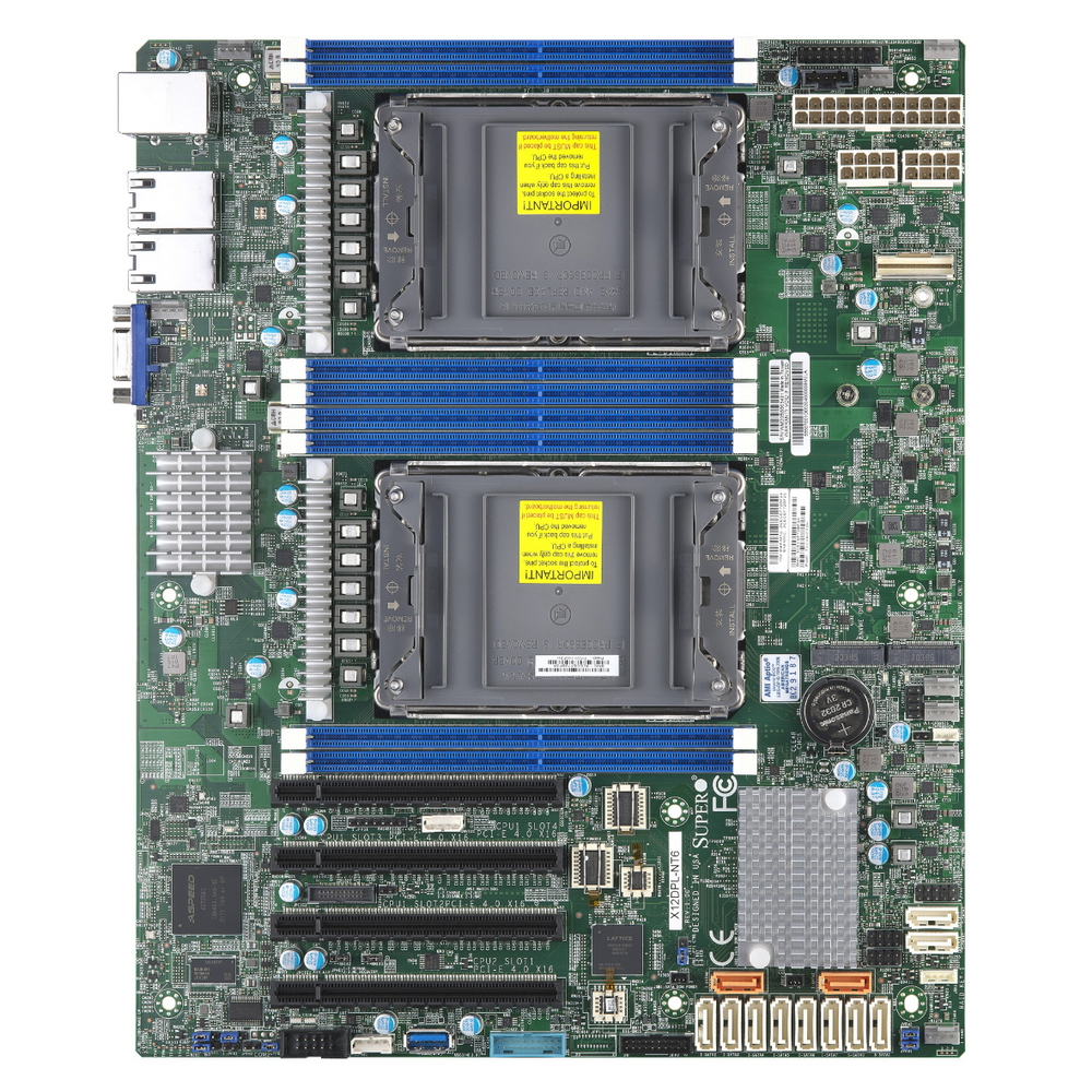 

Материнская плата Supermicro X12DPL-NT6 (MBD-X12DPL-NT6-B), X12DPL-NT6