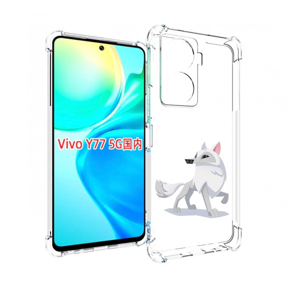 

Чехол MyPads волчок-серый для Vivo Y77 5G, Прозрачный, Tocco