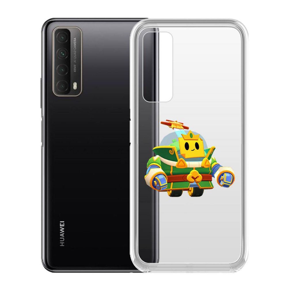 

Чехол-накладка Brawl Stars-Изумрудный Принц Спраут для Huawei P Smart 2021