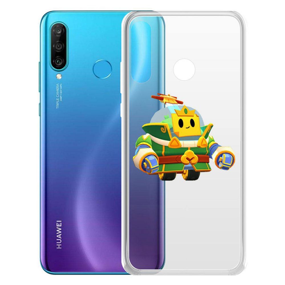 

Чехол-накладка Brawl Stars-Изумрудный Принц Спраут для Huawei P30 Liteor 20 Lite (RU)