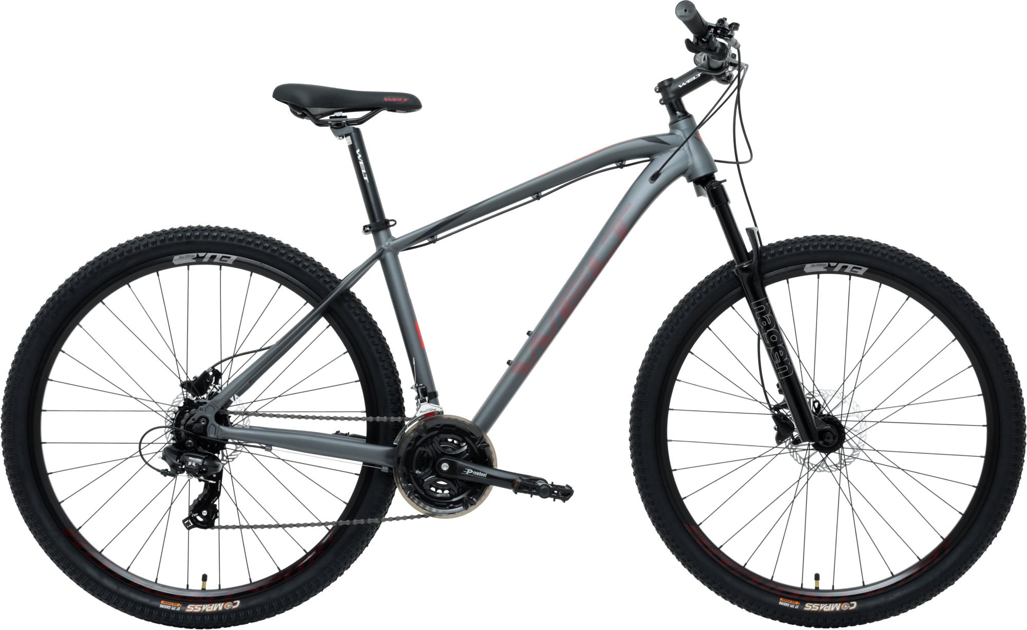 

Велосипед WELT Raven 1.0 HD 29 -23г. (18" / антрацитовый )