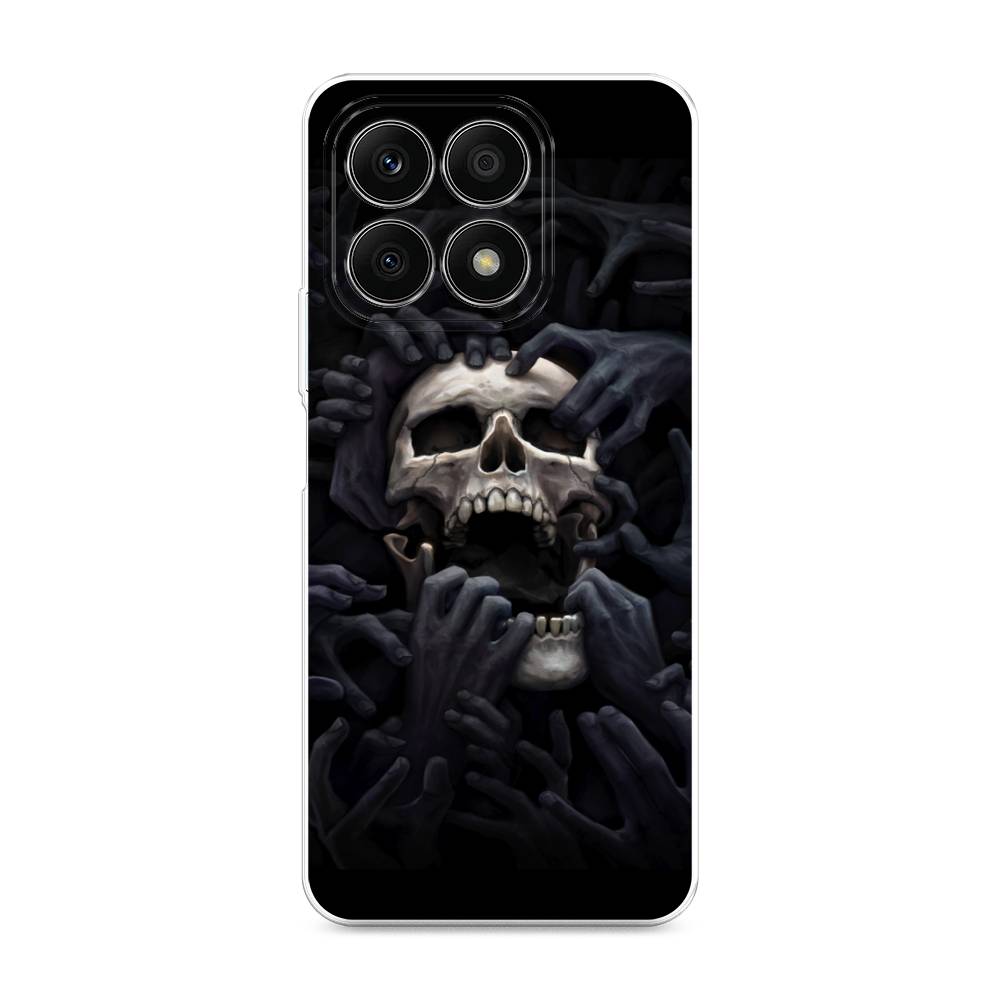 

Чехол Awog на Honor X8A "Череп 29", Черный;серый, 6120750-9