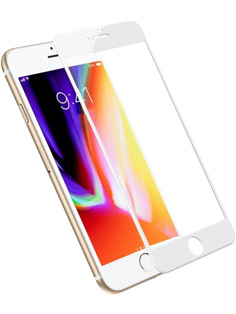 

Защитное стекло на iPhone 7/8/SE (2020), 3D Nano, белый, X-CASE