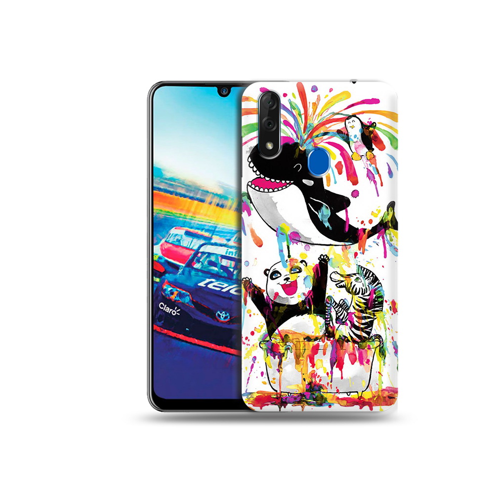 

Чехол MyPads Tocco для ZTE Blade V10 Хиппи кит (PT136503.455.191), Прозрачный, Tocco