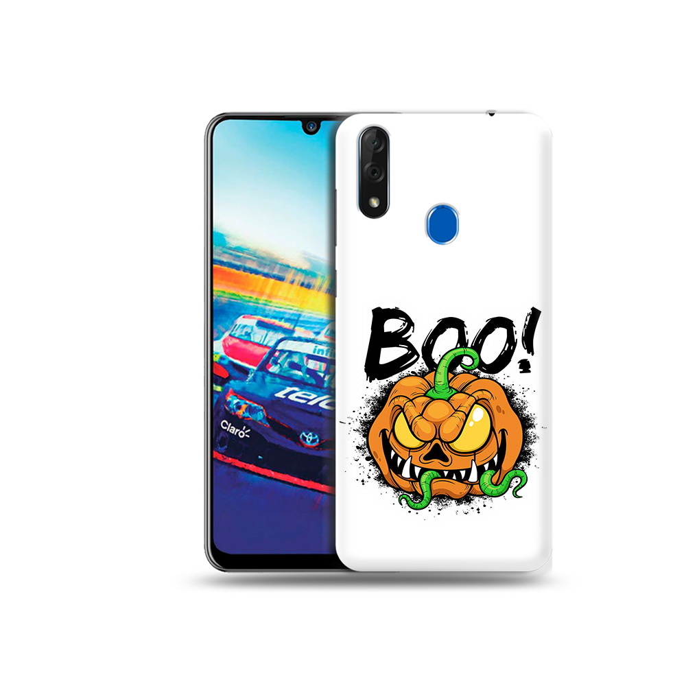 Чехол MyPads Tocco для ZTE Blade V10 Хэллоуин бу (PT136503.455.193)