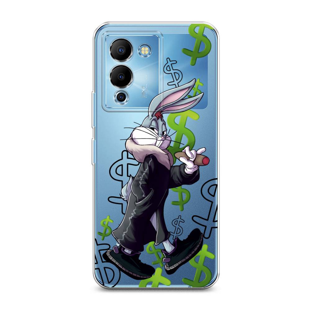 

Чехол на Infinix Note 12 G96 "Rich Bugs Bunny", Зеленый;черный;голубой, 3101550-6