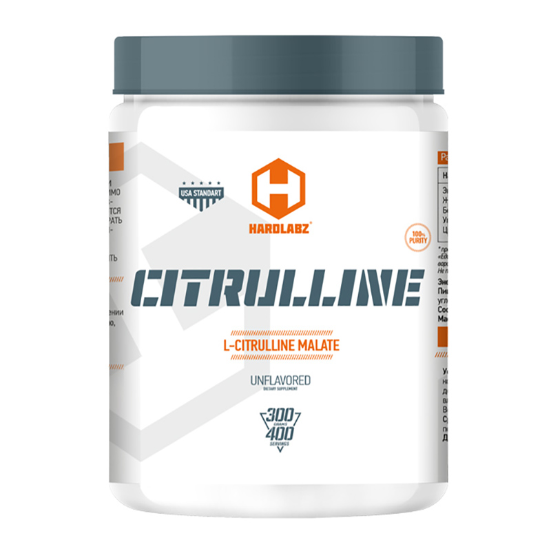 фото Аминокислота hardlabz citrulline, 300 грамм