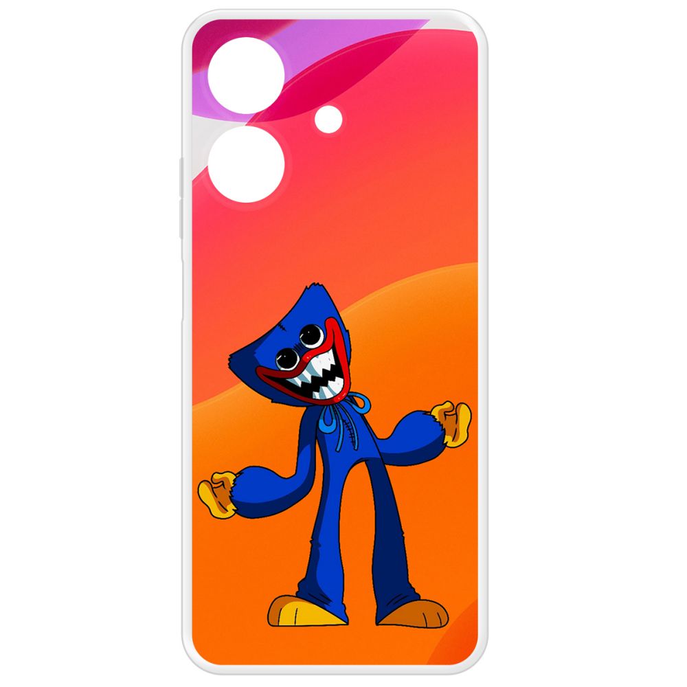 

Чехол-накладка Krutoff Clear Case Хаги Ваги для Realme Note 60, Прозрачный