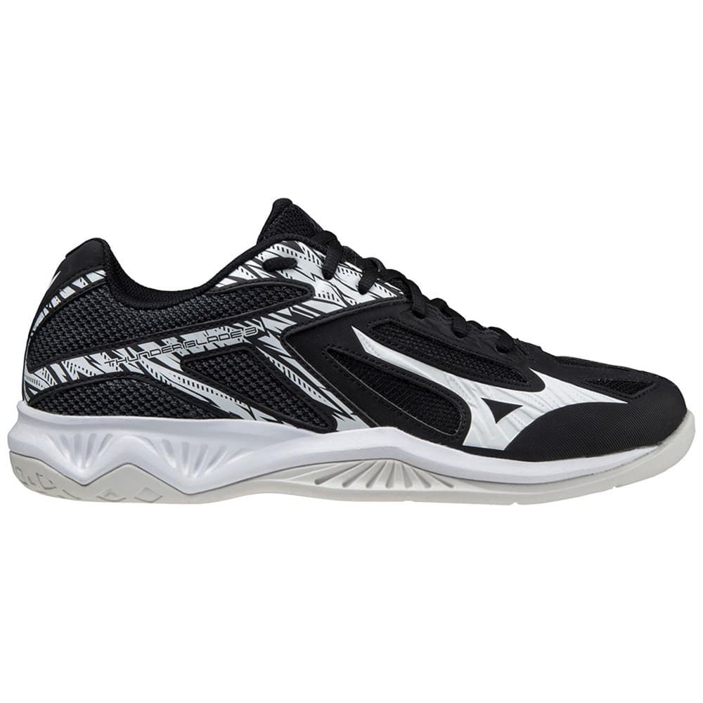 

Кроссовки мужские Mizuno THUNDER BLADE 3 черные 15 US, Черный, THUNDER BLADE 3