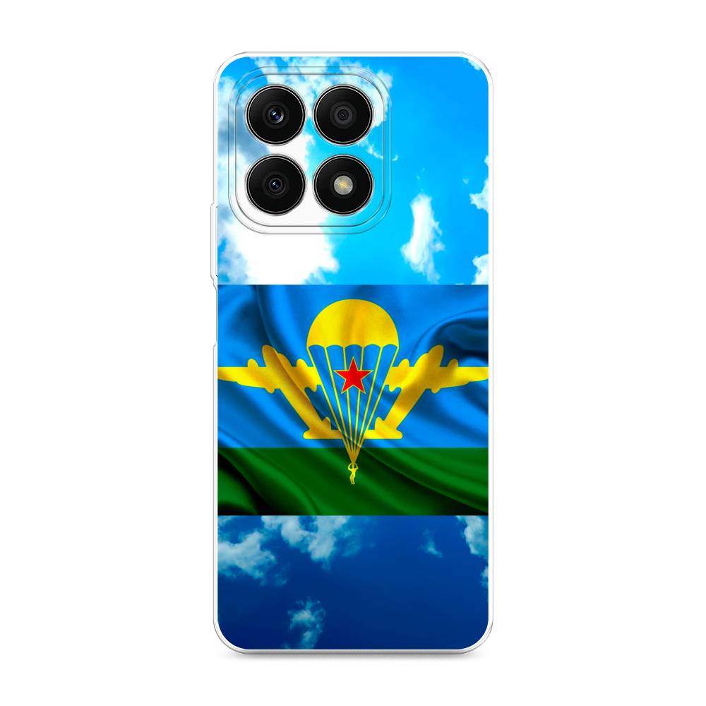 

Чехол Awog на Honor X8A "ВДВ флаг в небесах", Синий;зеленый;желтый, 6120750-5