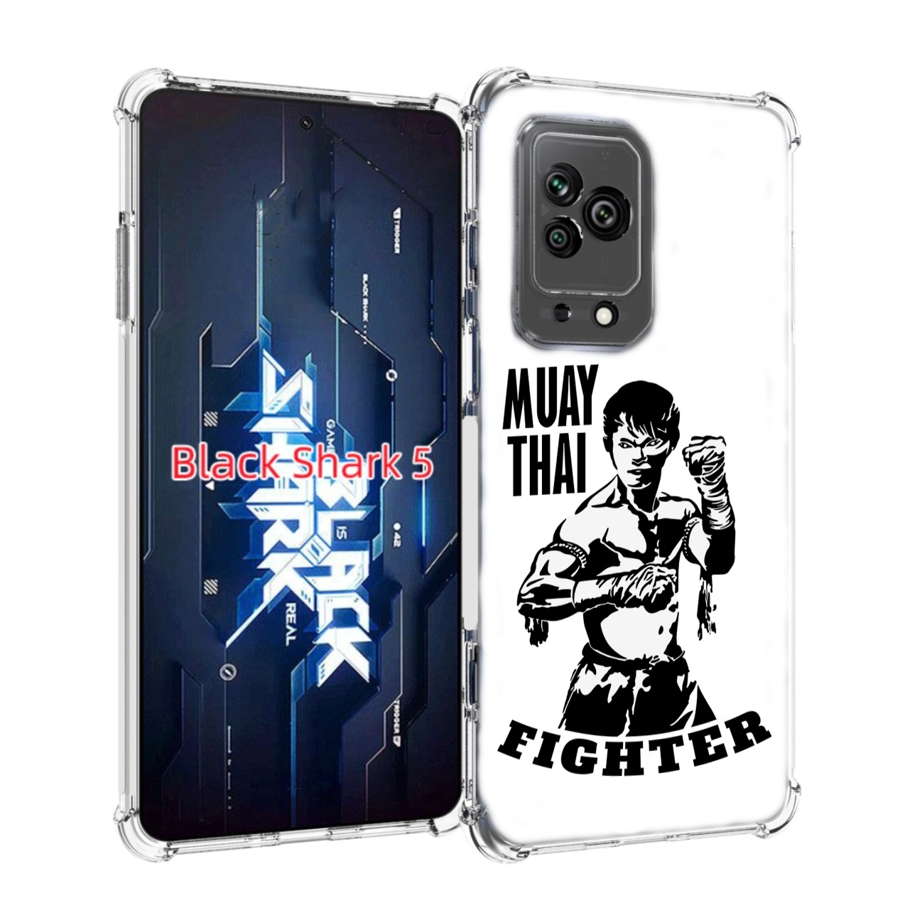 

Чехол MyPads Единоборства муайтай для Xiaomi Black Shark 5, Прозрачный, Tocco