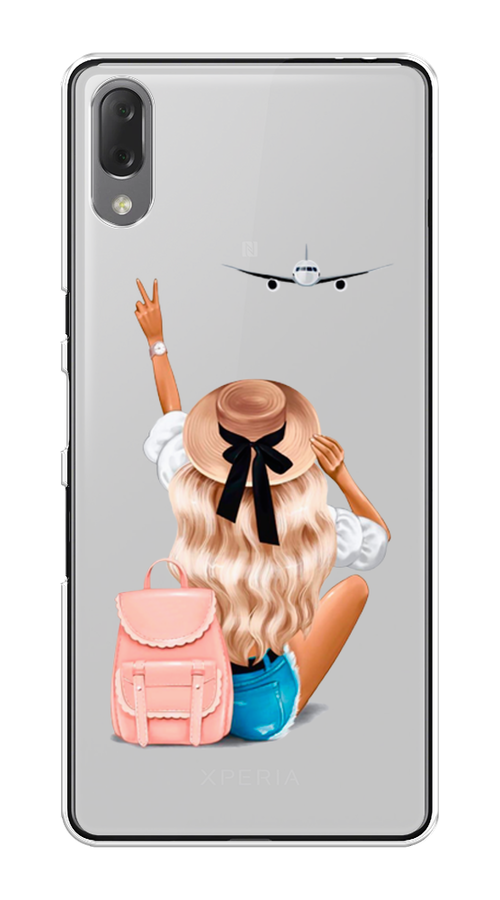 

Чехол Awog на Sony Xperia L3 "Автостопом самолетом", Разноцветный, 54450-7