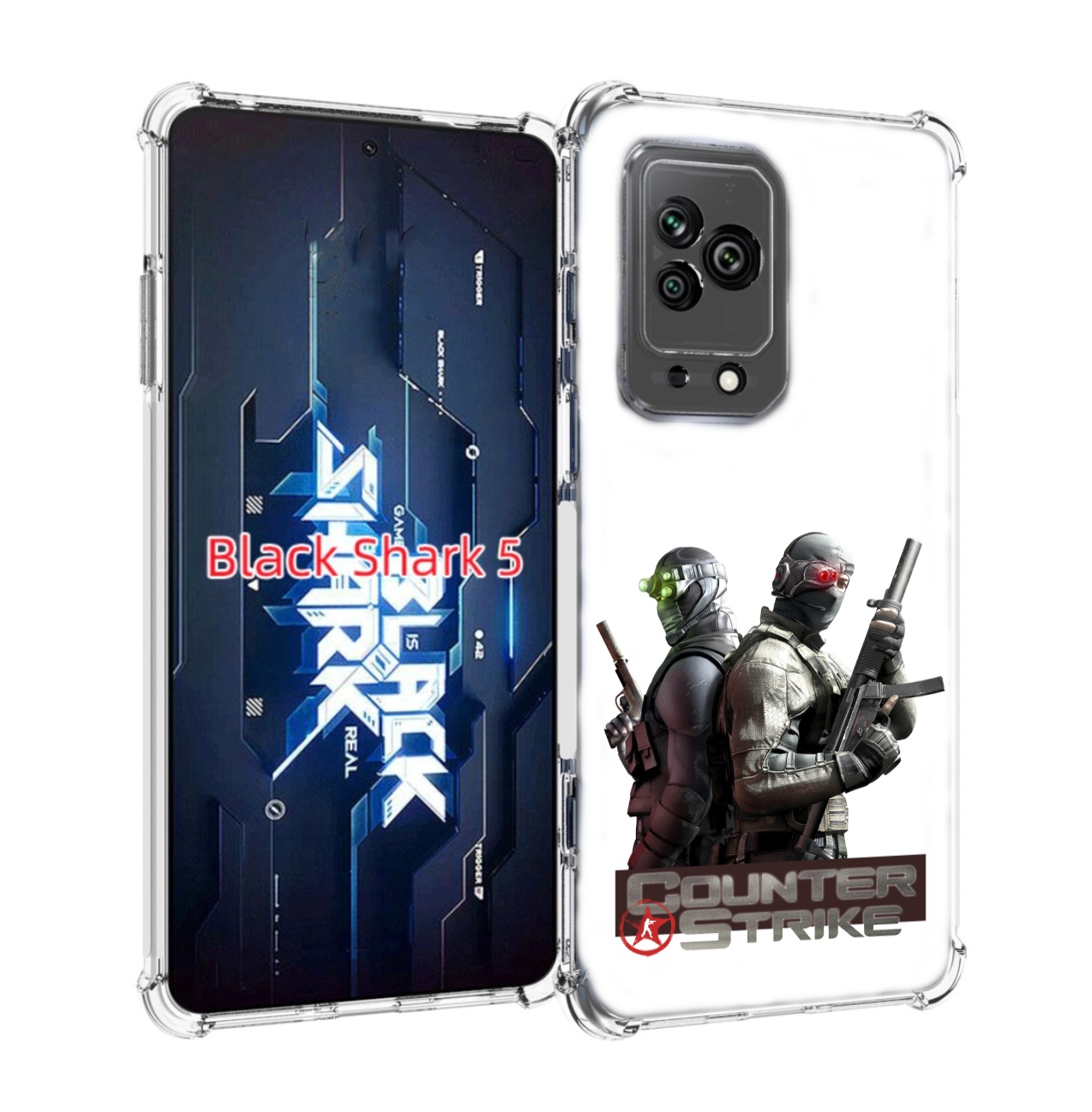 

Чехол MyPads КС для Xiaomi Black Shark 5, Прозрачный, Tocco